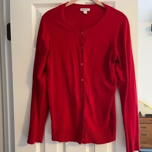 Red Cardigan